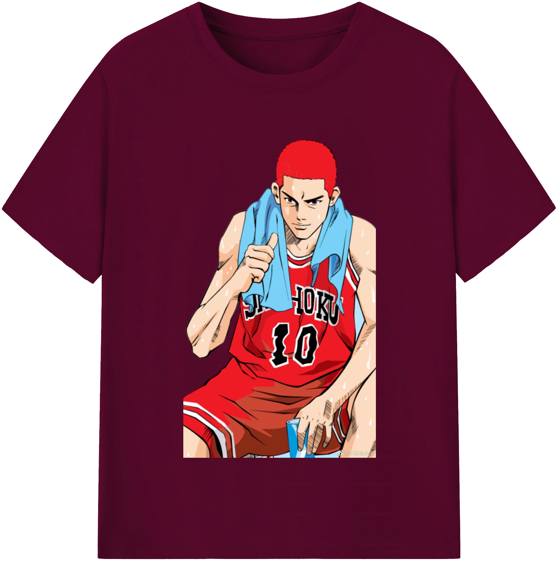 （画像用） SLAM DUNK／スラムダンク レディースカジュアルプリントTシャツ（綿100％）